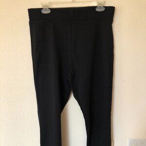 American Giant Leggings Size 14 Black